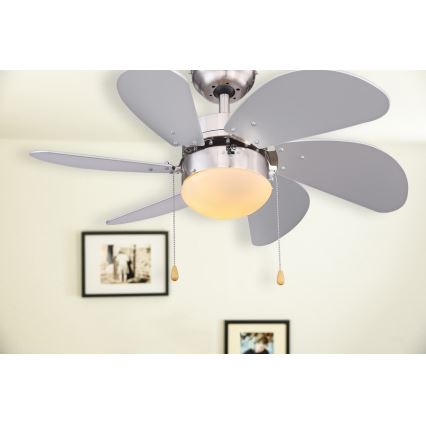 Globo - Ventilador de techo 1xE14/60W/230V