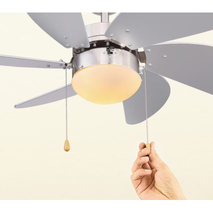 Globo - Ventilador de techo 1xE14/60W/230V