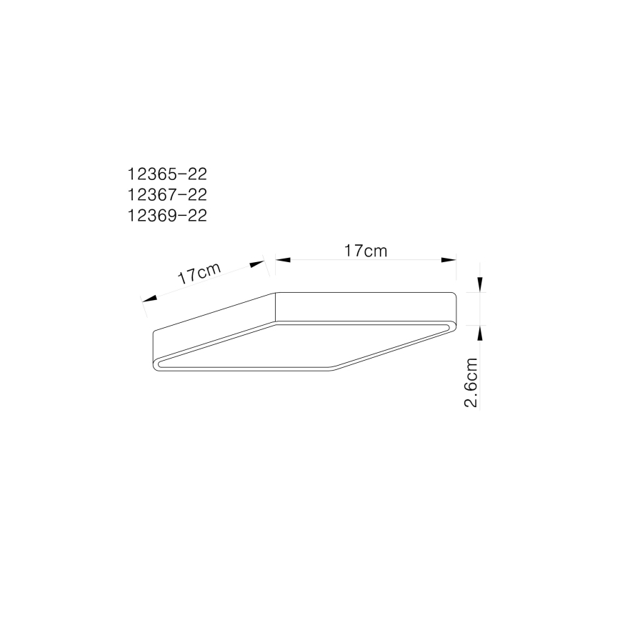 Globo - Plafón LED LED/22W/230V