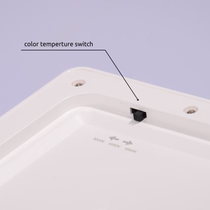 Globo - Plafón LED LED/24W/230V 3000/4000/6500K blanco