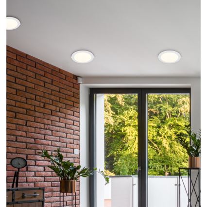 Globo - Lámpara empotrable LED LED/18W/230V 4000K diá. 22,4 cm