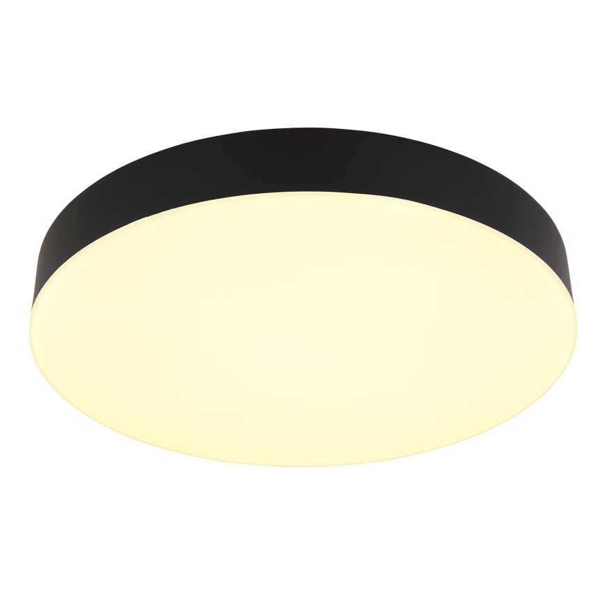 Globo - Plafón LED LED/24W/230V 3000K/4000K/6500K diá. 30 cm negro