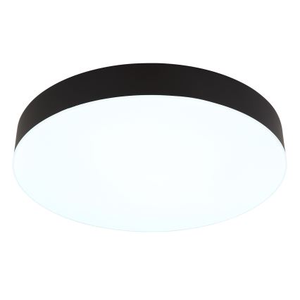 Globo - Plafón LED LED/24W/230V 3000K/4000K/6500K diá. 30 cm negro