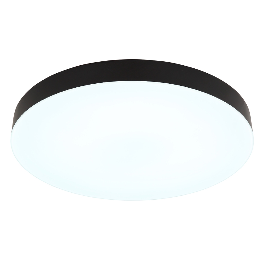 Globo - Plafón LED LED/36W/230V 3000K/4000K/6500K diá. 40 cm negro