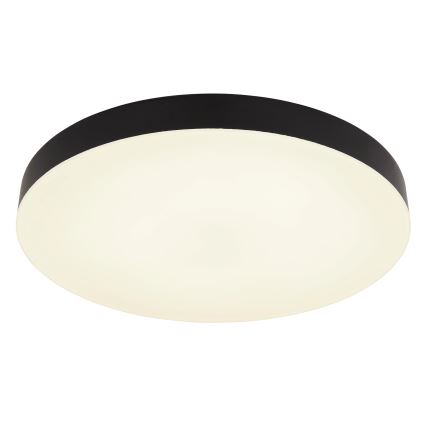 Globo - Plafón LED LED/36W/230V 3000K/4000K/6500K diá. 40 cm negro
