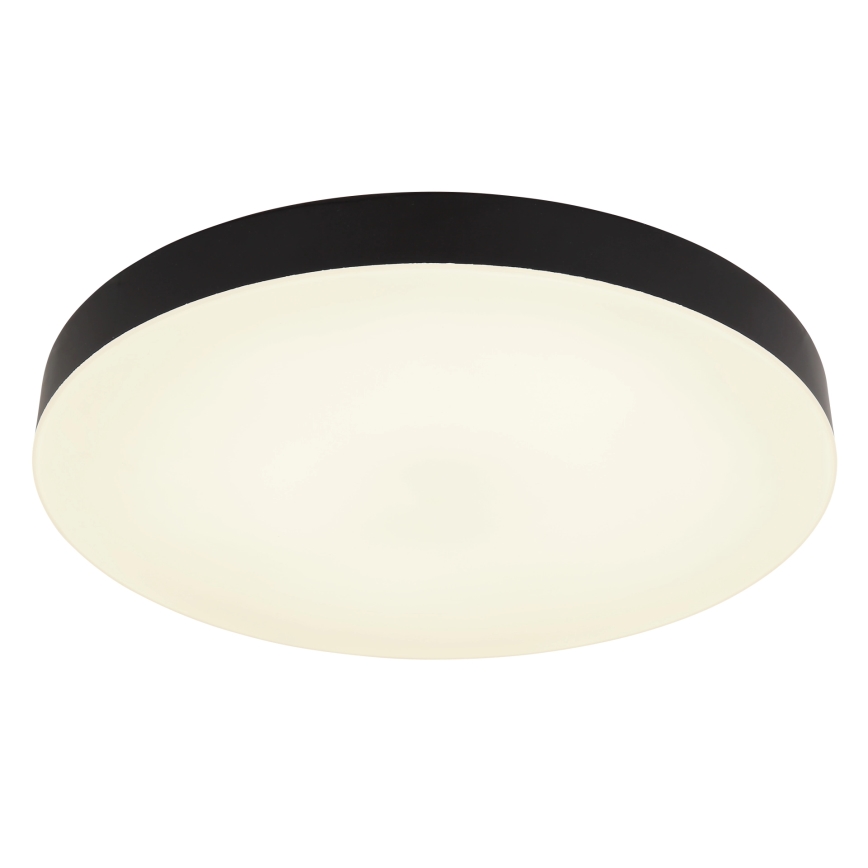 Globo - Plafón LED LED/36W/230V 3000K/4000K/6500K diá. 40 cm negro
