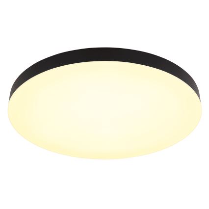 Globo - Plafón LED LED/50W/230V 3000K/4000K/6500K diá. 50 cm negro