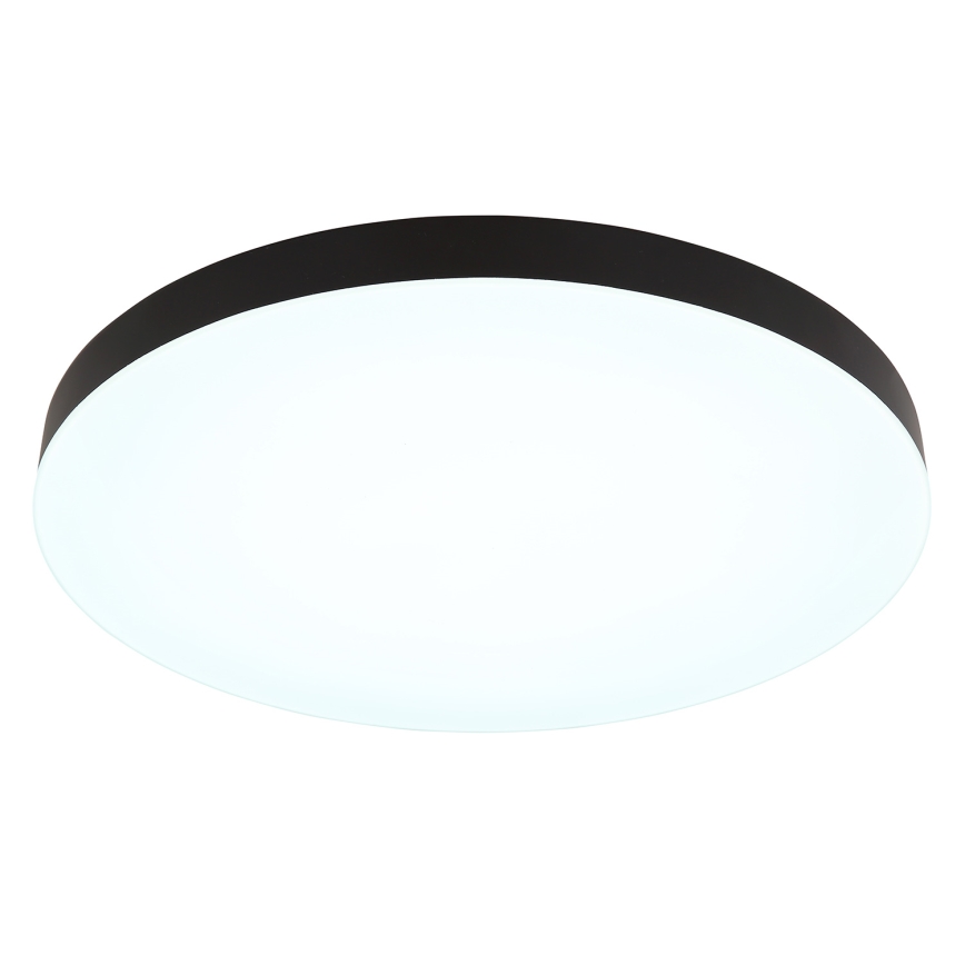 Globo - Plafón LED LED/50W/230V 3000K/4000K/6500K diá. 50 cm negro