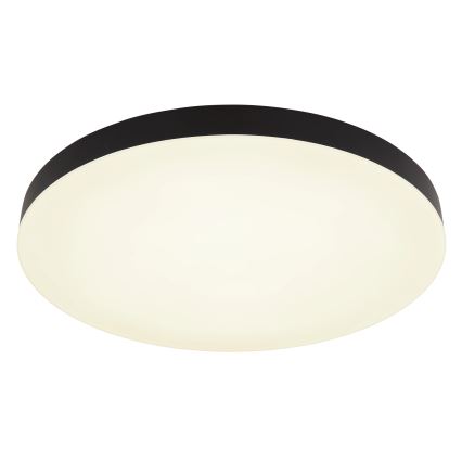 Globo - Plafón LED LED/50W/230V 3000K/4000K/6500K diá. 50 cm negro