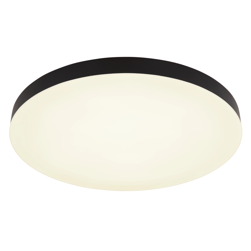 Globo - Plafón LED LED/50W/230V 3000K/4000K/6500K diá. 50 cm negro
