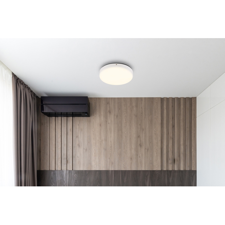 Globo - Plafón LED LED/12W/230V 4000K diá. 22 cm blanco