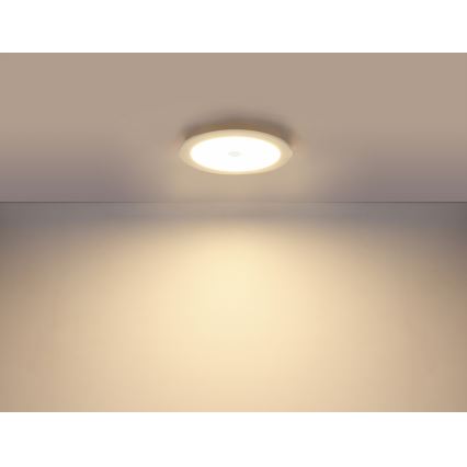 GLOBO - Iluminación LED empotrada para el baño con sensor 1xLED/18W
