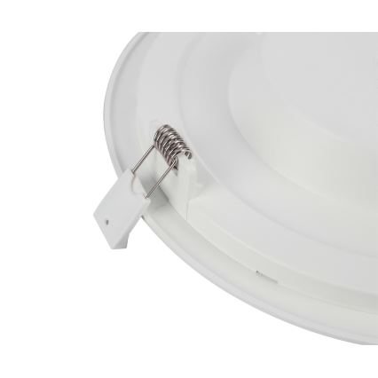 Globo - Luminaria LED empotrada para baño con sensor LED/18W/230V IP44
