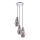 Globo 15044-3 - Lámpara colgante WAYNE 3xE27/60W/230V