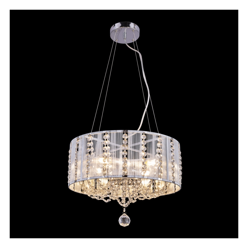 Globo - Lámpara de araña de luces de cristal 4xE14/40W/230V