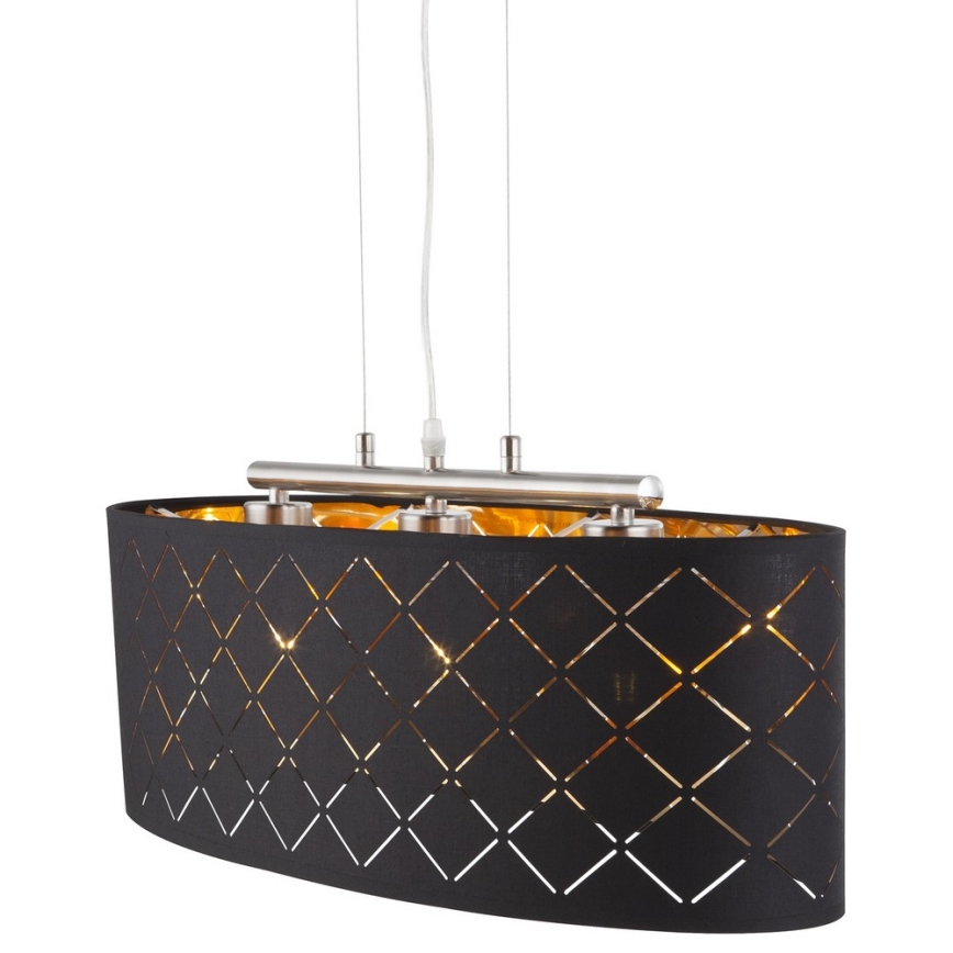 Globo - Lámpara colgante 3xE27/60W/230V
