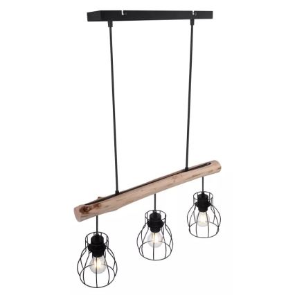 Globo 15326-3N - Lámpara colgante MINA 3xE27/40W/230V