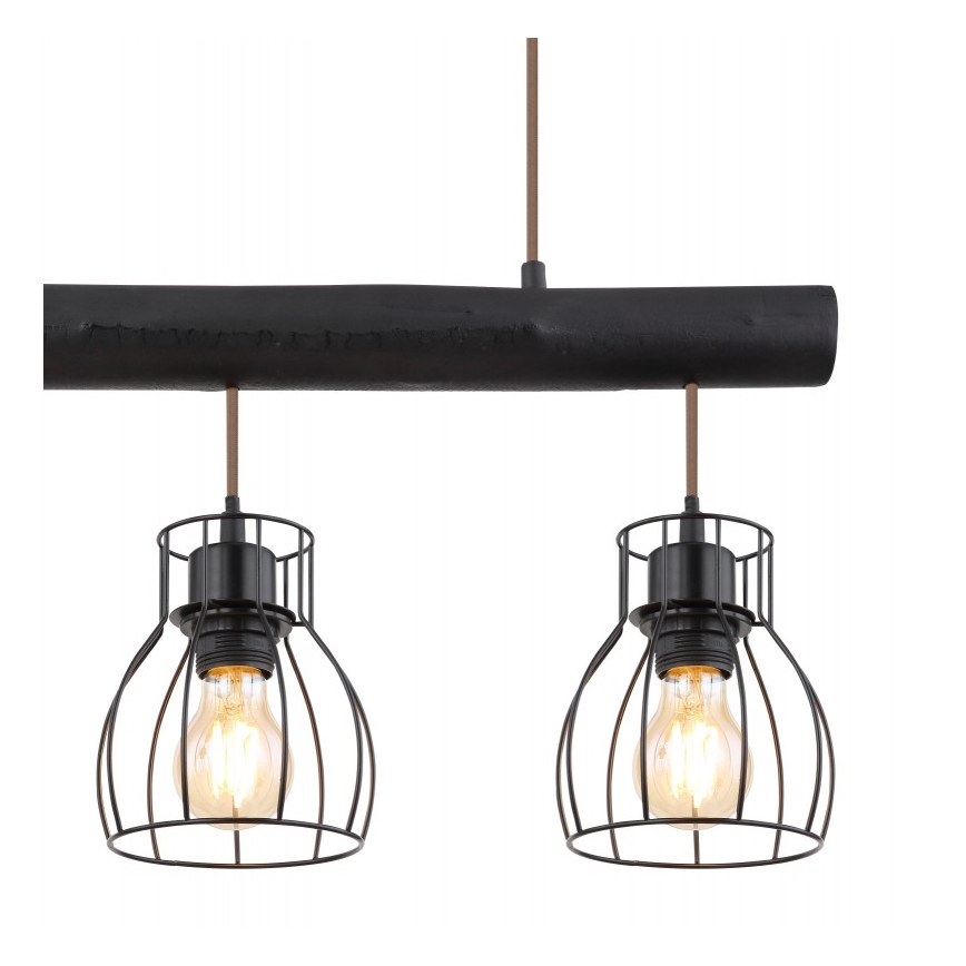 Globo - Lámpara colgante 3xE27/60W/230V