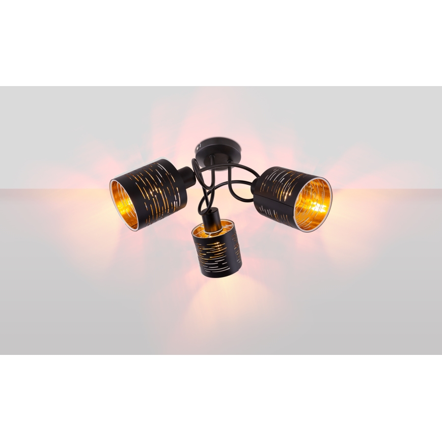 Globo 15342-3D - Lámpara de techo TUNNO 3xE14/15W/230V