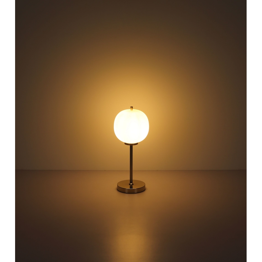 Globo - Lámpara de mesa 1xE14/40W/230V cromo mate