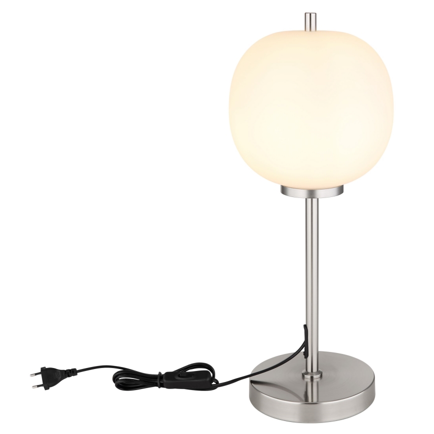 Globo - Lámpara de mesa 1xE14/40W/230V cromo mate
