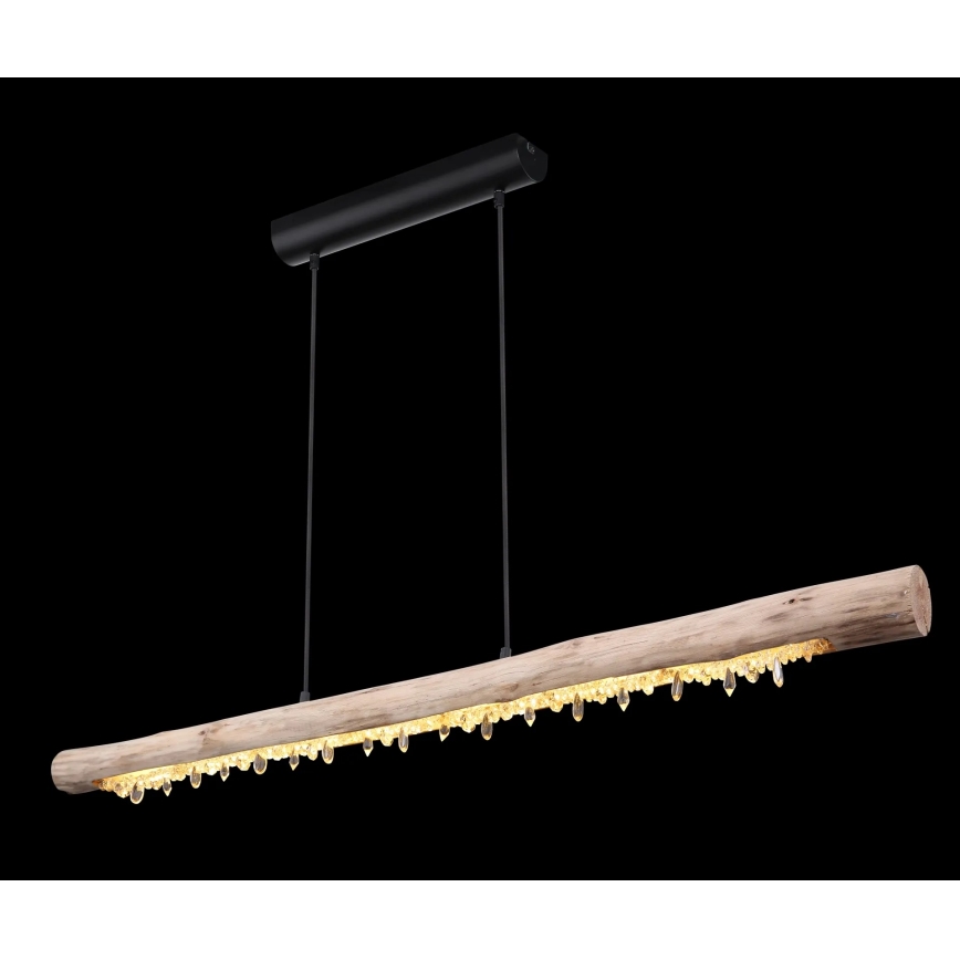 Globo 15354-20 - Lámpara colgante regulable con cable FELICITAS LED/25W/230V beige