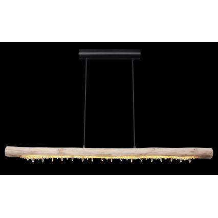 Globo 15354-20 - Lámpara colgante regulable con cable FELICITAS LED/25W/230V beige