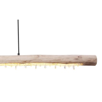 Globo 15354-20 - Lámpara colgante regulable con cable FELICITAS LED/25W/230V beige