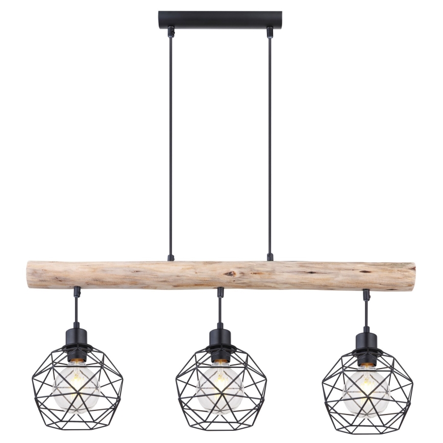 Globo - Lámpara colgante 3xE27/60W/230V