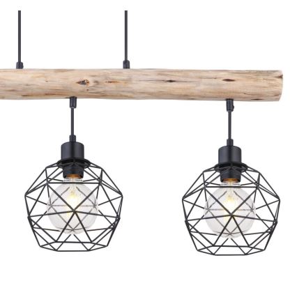 Globo - Lámpara colgante 3xE27/60W/230V
