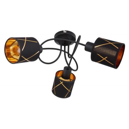 Globo - Lámpara de suspensión 3xE14/25W/230V