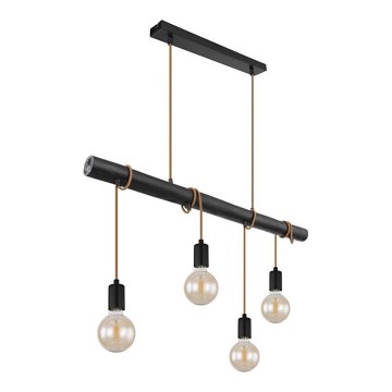 Globo 15459-4H - Lámpara colgante LEO 4xE27/60W/230V