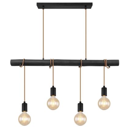 Globo 15459-4H - Lámpara colgante LEO 4xE27/60W/230V