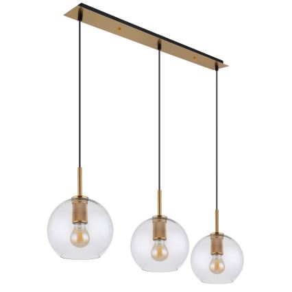 Globo - Lámpara colgante 3xE27/60W/230V