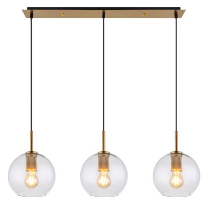 Globo - Lámpara colgante 3xE27/60W/230V