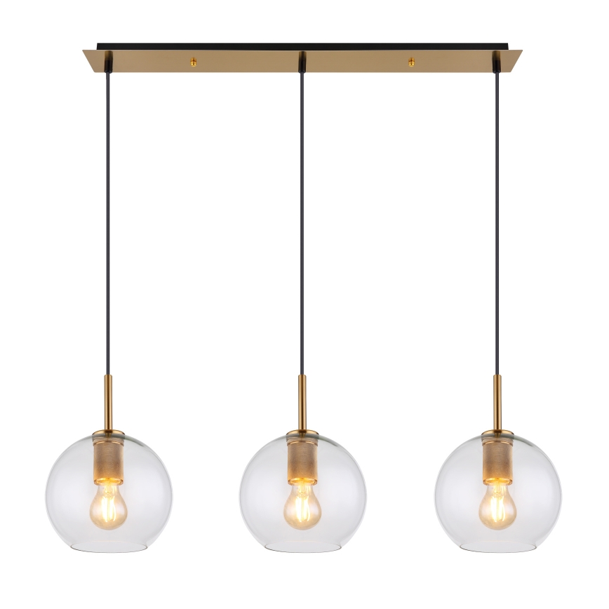 Globo - Lámpara colgante 3xE27/60W/230V