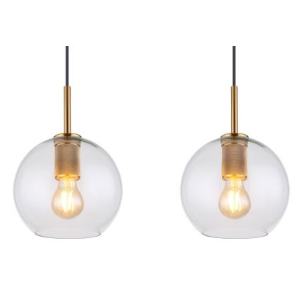 Globo - Lámpara colgante 3xE27/60W/230V