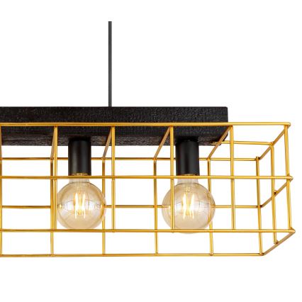 Globo - Lámpara colgante 4xE27/60W/230V