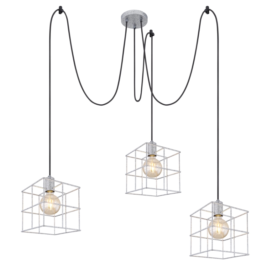 Globo 15530Z-3H1 - Lámpara colgante MERRIL 3xE27/60W/230V