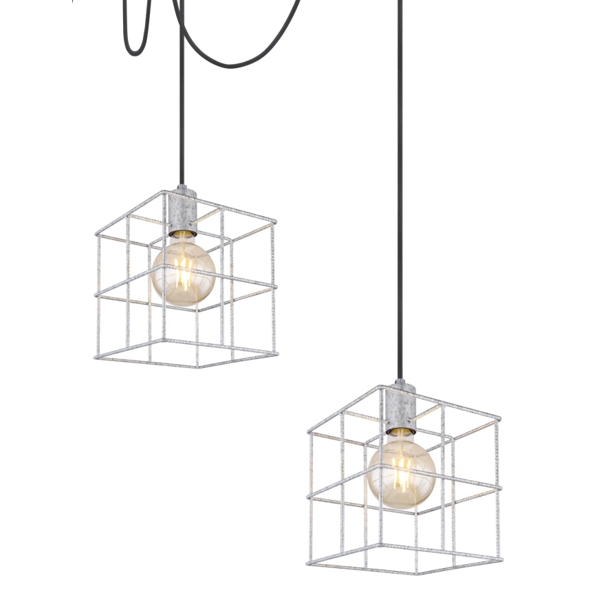 Globo 15530Z-3H1 - Lámpara colgante MERRIL 3xE27/60W/230V