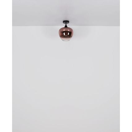 Globo - Plafón 1xE27/40W/230V cobre