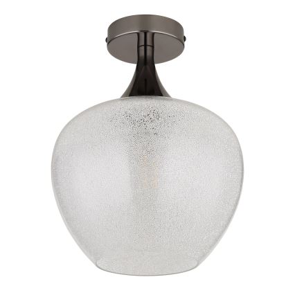 Globo - Plafón 1xE27/40W/230V blanco/antracita