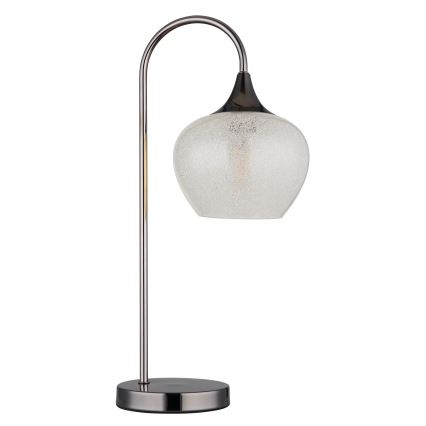 Globo - Lámpara de mesa 1xE27/40W/230V blanco/antracita