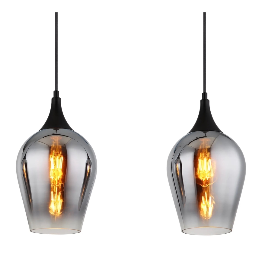 Globo - Lámpara colgante 3xE27/60W/230V