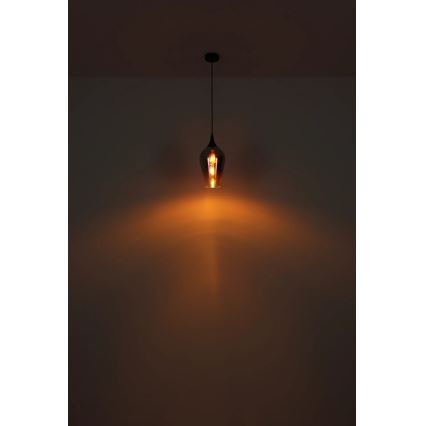 Globo - Lámpara colgante 1xE27/60W/230V diá. 18 cm cobre