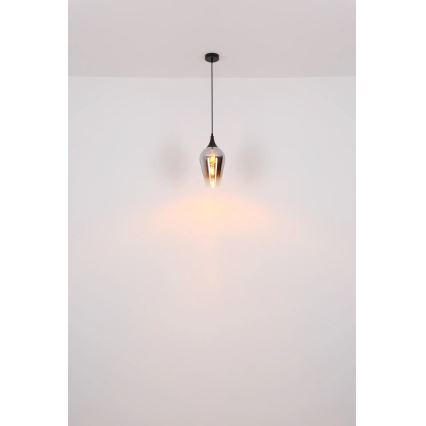 Globo - Lámpara colgante 1xE27/60W/230V diá. 18 cm cobre