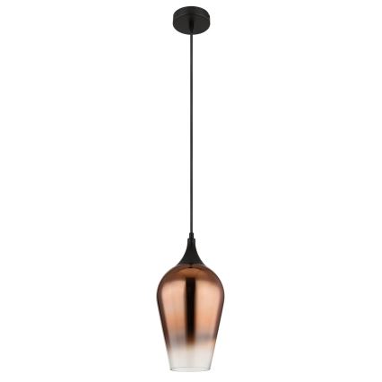 Globo - Lámpara colgante 1xE27/60W/230V diá. 18 cm cobre