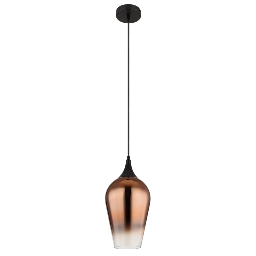 Globo - Lámpara colgante 1xE27/60W/230V diá. 18 cm cobre