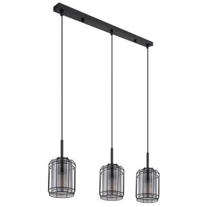 Globo - Lámpara colgante 3xE27/60W/230V