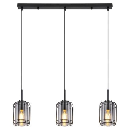 Globo - Lámpara colgante 3xE27/60W/230V